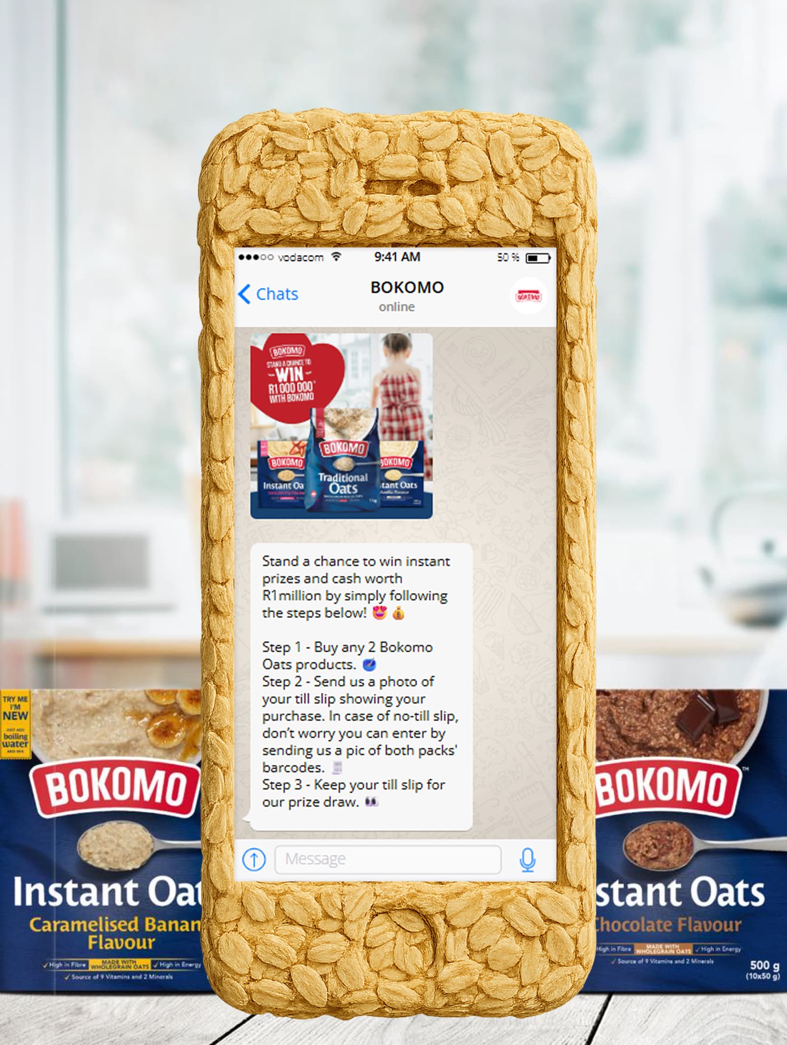 BOKOMO Oats Till Slip Campaign