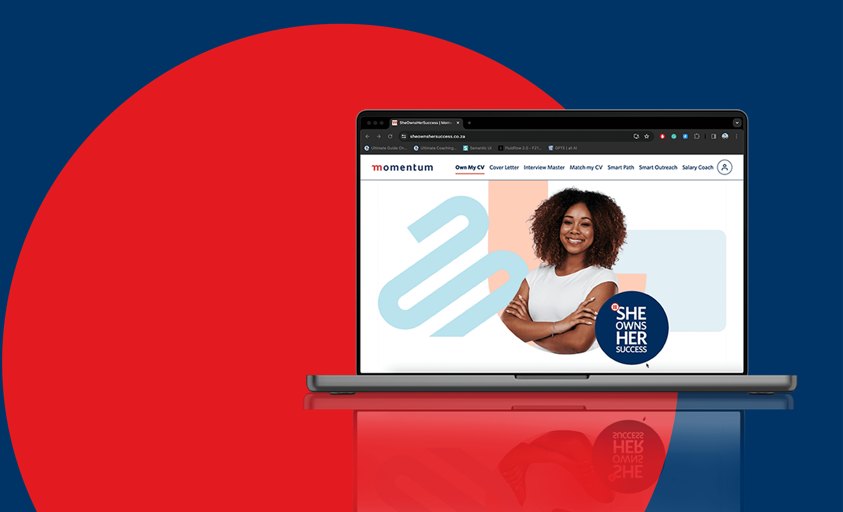 Momentum SheOwnsHerSuccess Banner
