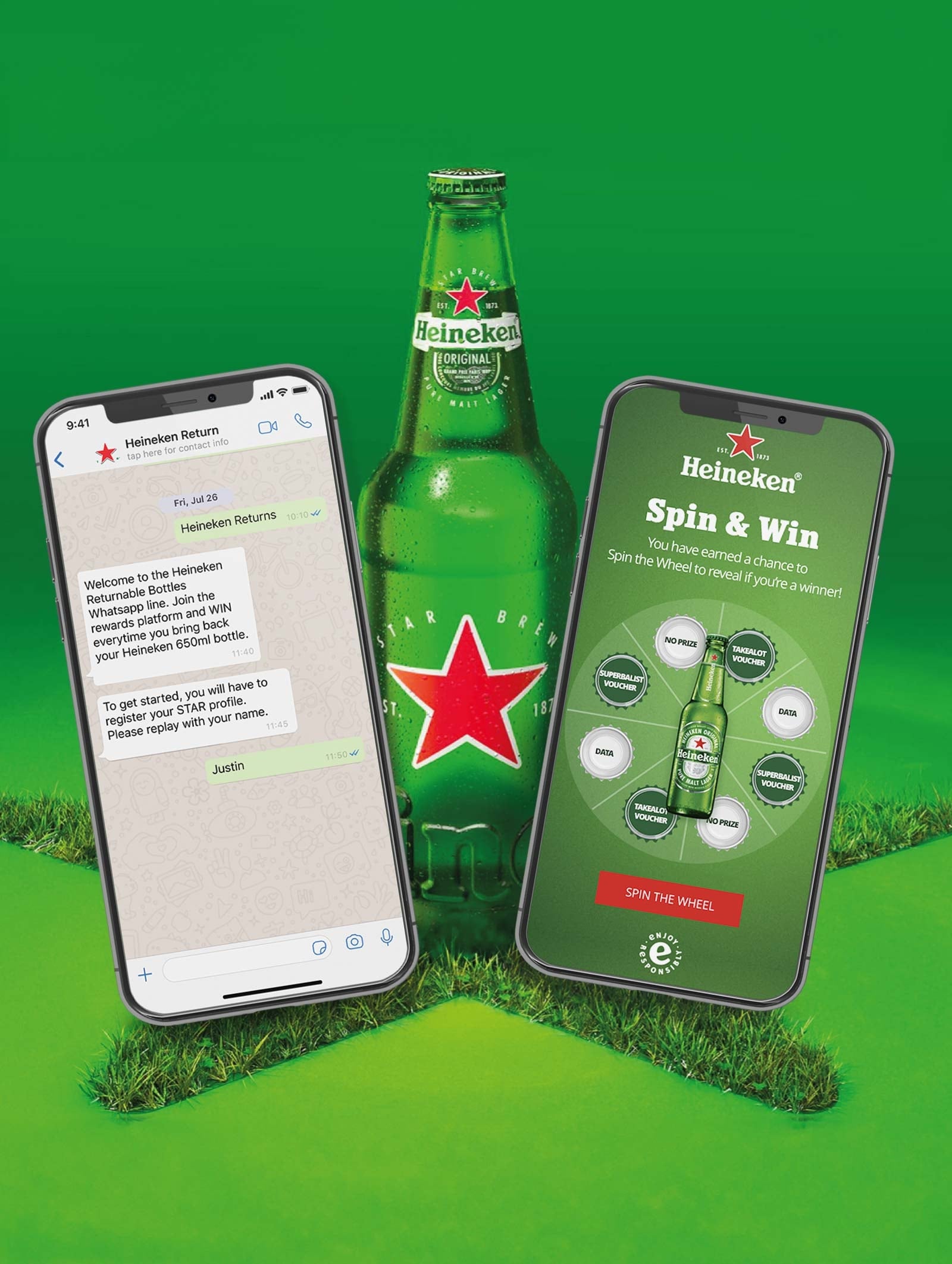 Heineken Recycle & Win